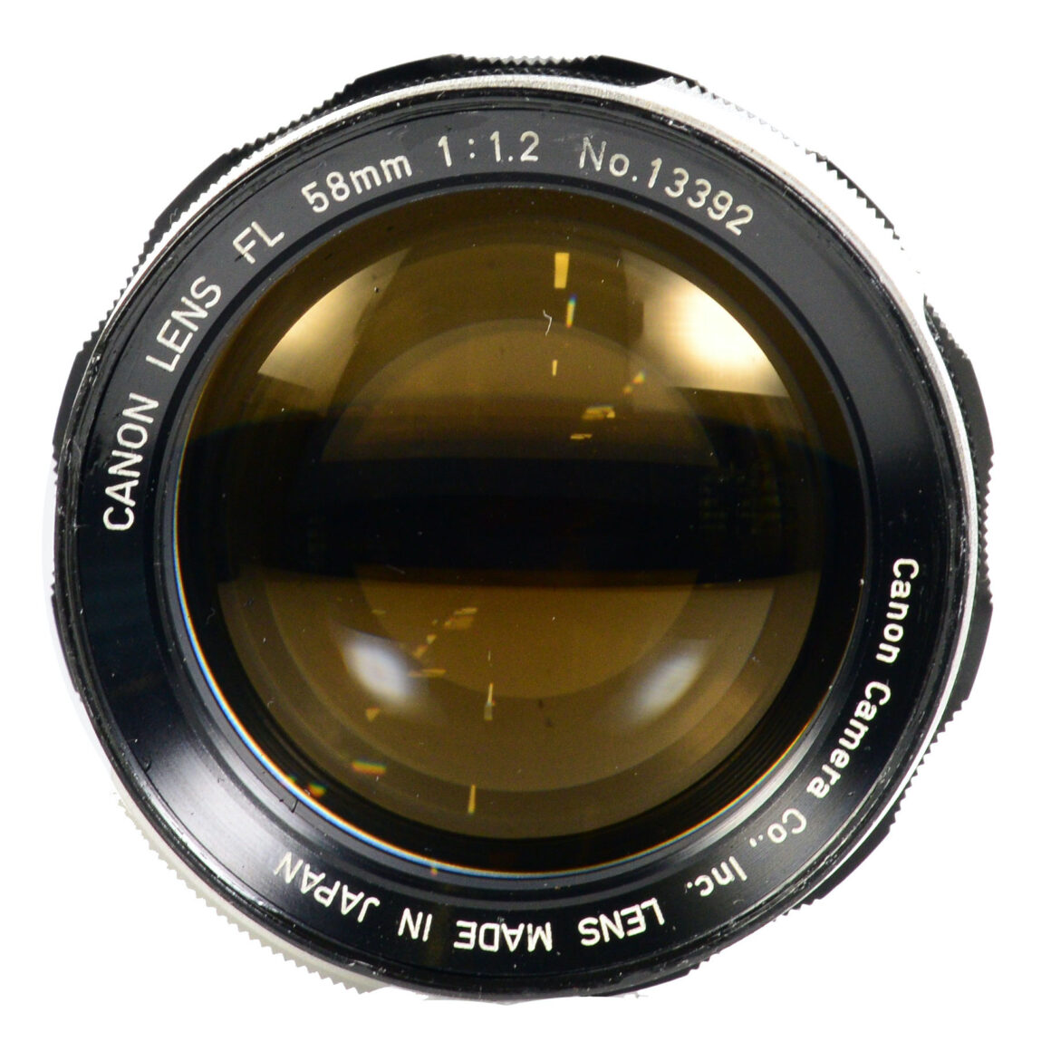 Canon FL 58mm f/1.2 FDマウント可 - レンズ(単焦点)