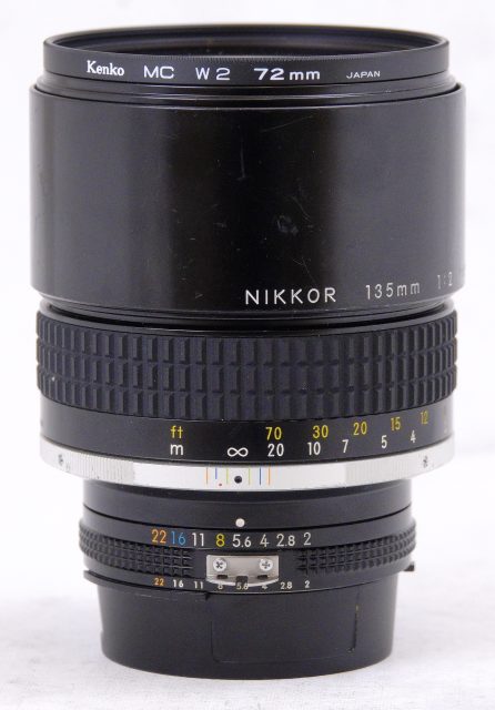 Nikon AI-S Nikkor 135mm F/2