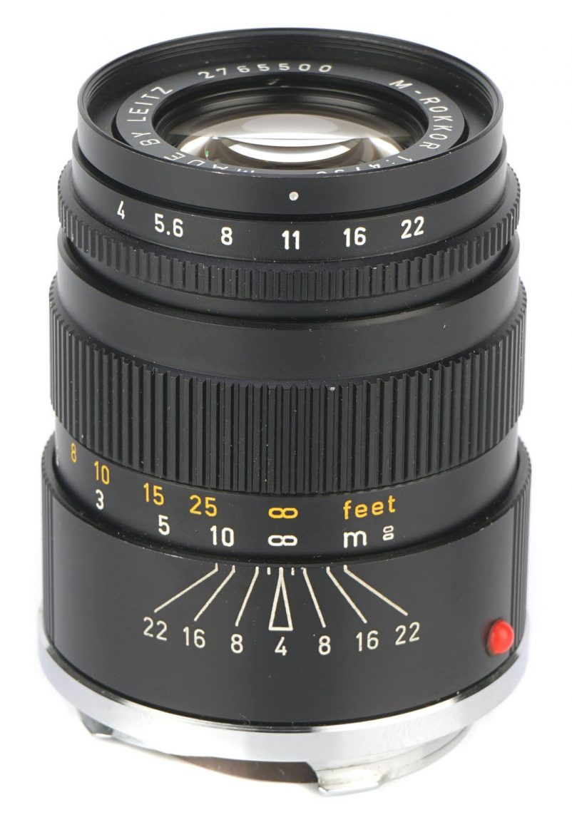 MINOLTA:M-Rokkor 90mm/f4(CLE) Leica M-