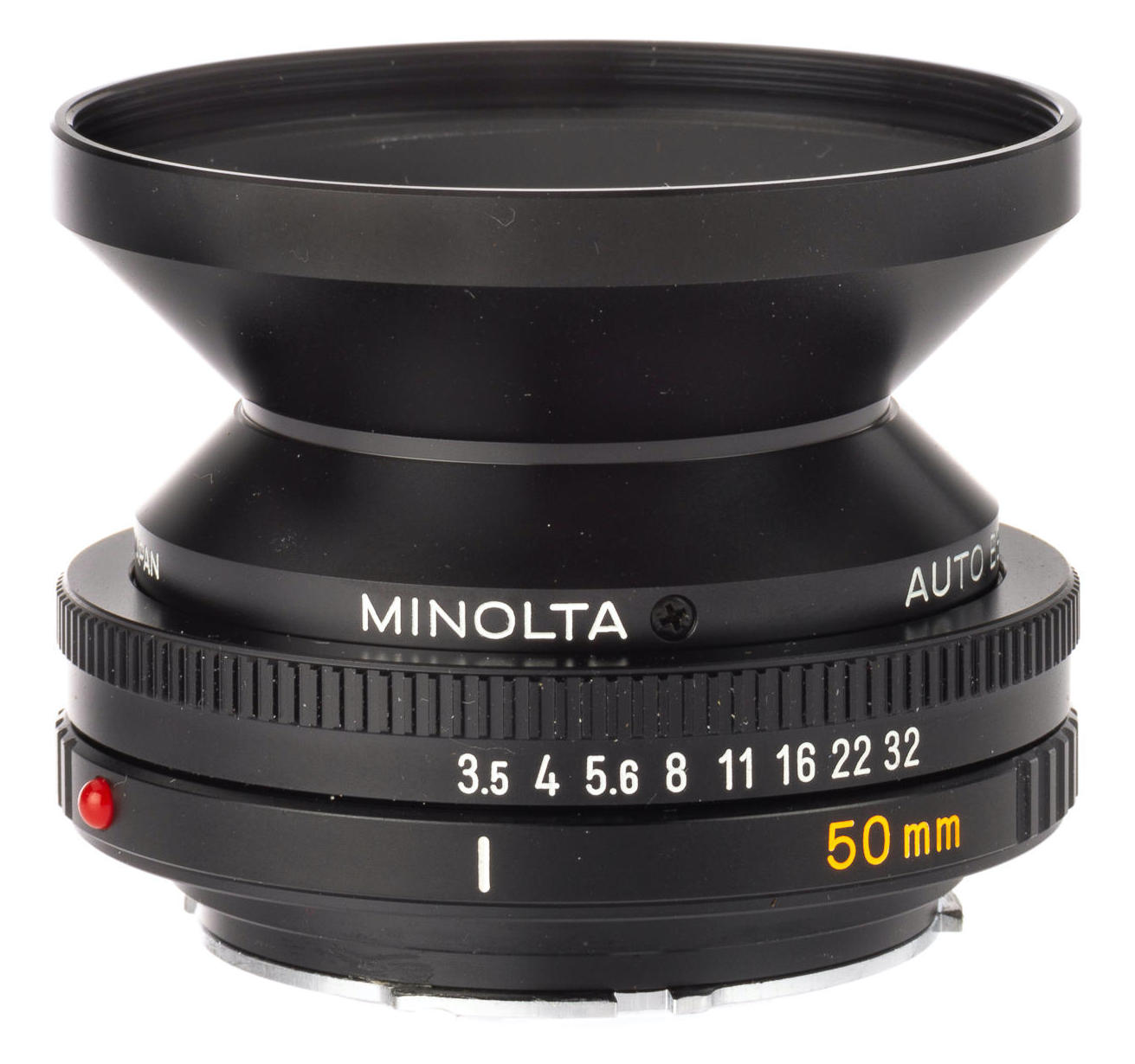 Minolta Auto Bellows Macro [ROKKOR] 50mm F/3.5 | LENS-DB.COM