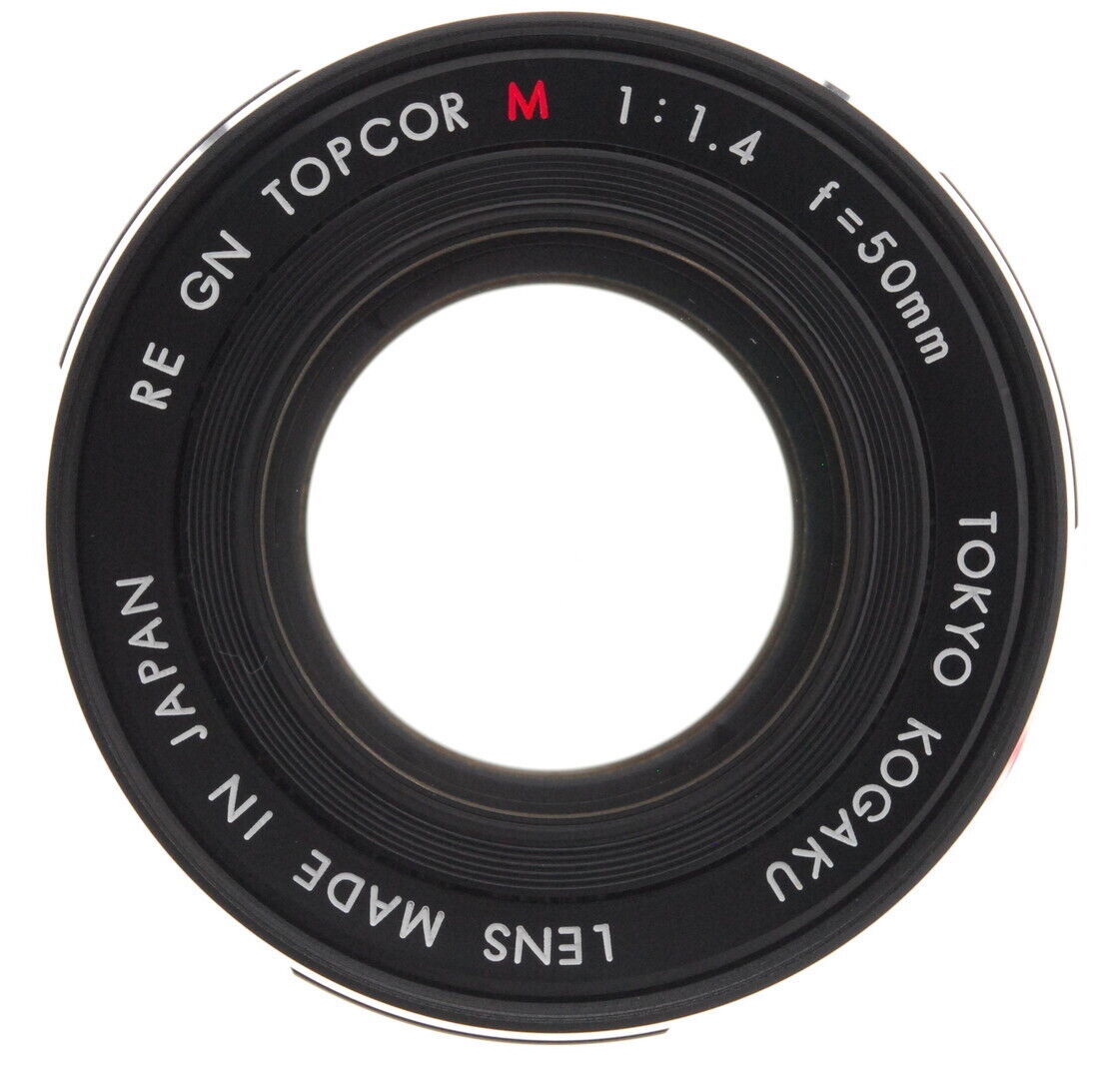 Tokyo Kogaku RE GN Topcor M 50mm F/1.4 | LENS-DB.COM
