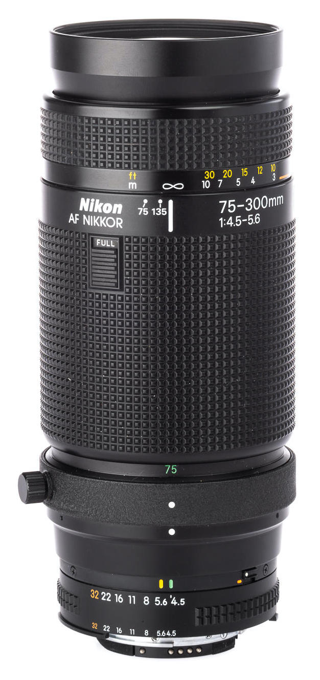 Nikon AF Nikkor 75-300mm F/4.5-5.6 | LENS-DB.COM
