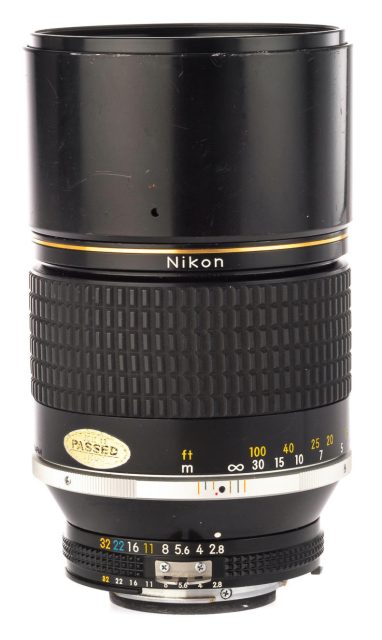 Nikon AI-S Nikkor 180mm F/2.8 ED