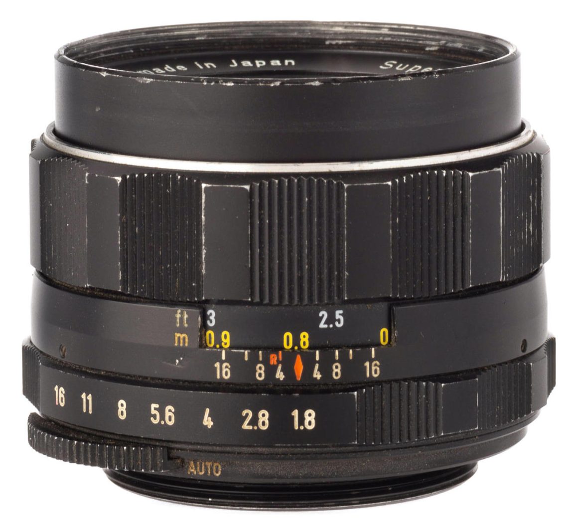 カメラ レンズ(単焦点) Asahi Super-TAKUMAR 55mm F/1.8 | LENS-DB.COM