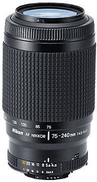 Nikon AF NIKKOR 75-240mm F/4.5-5.6D