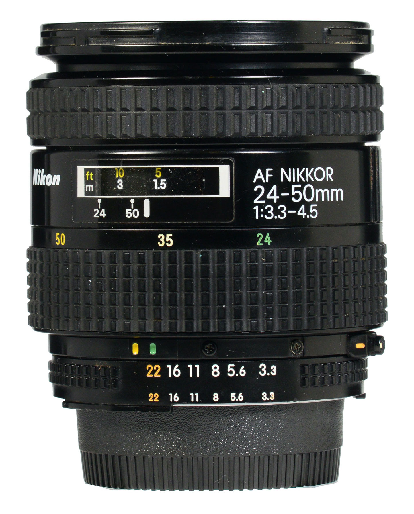Nikon AF NIKKOR 24-50mm F/3.3-4.5 | LENS-DB.COM