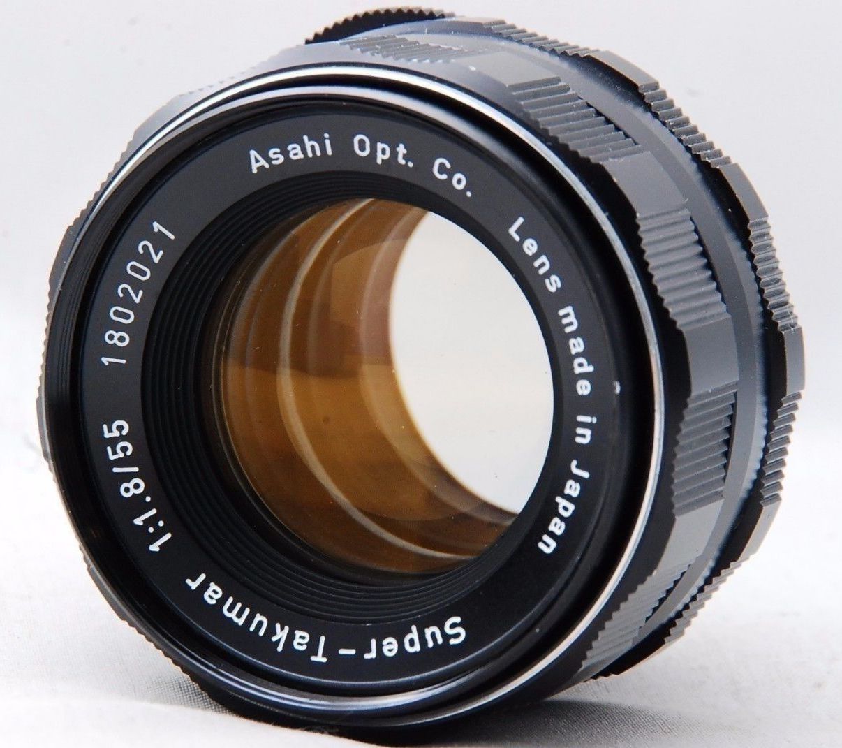 カメラ レンズ(単焦点) Asahi Super-TAKUMAR 55mm F/1.8 | LENS-DB.COM