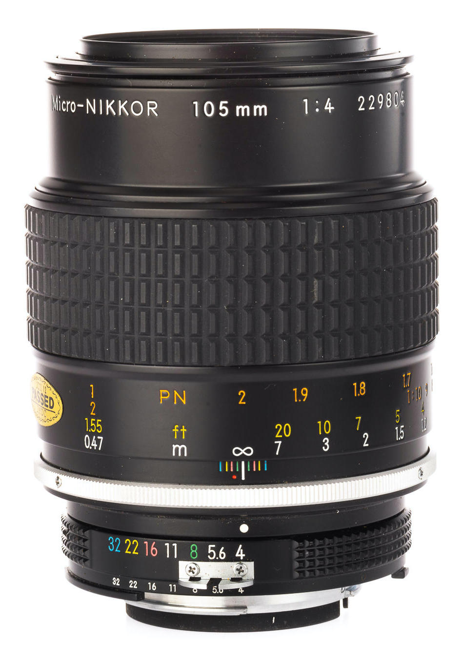 訳あり商品 ニコン 105mm Nikon f4 Micro-NIKKOR Micro Mount 105mm 105mm Non-Ai Nonai  f4 non-Ai 【並品】 カメラ