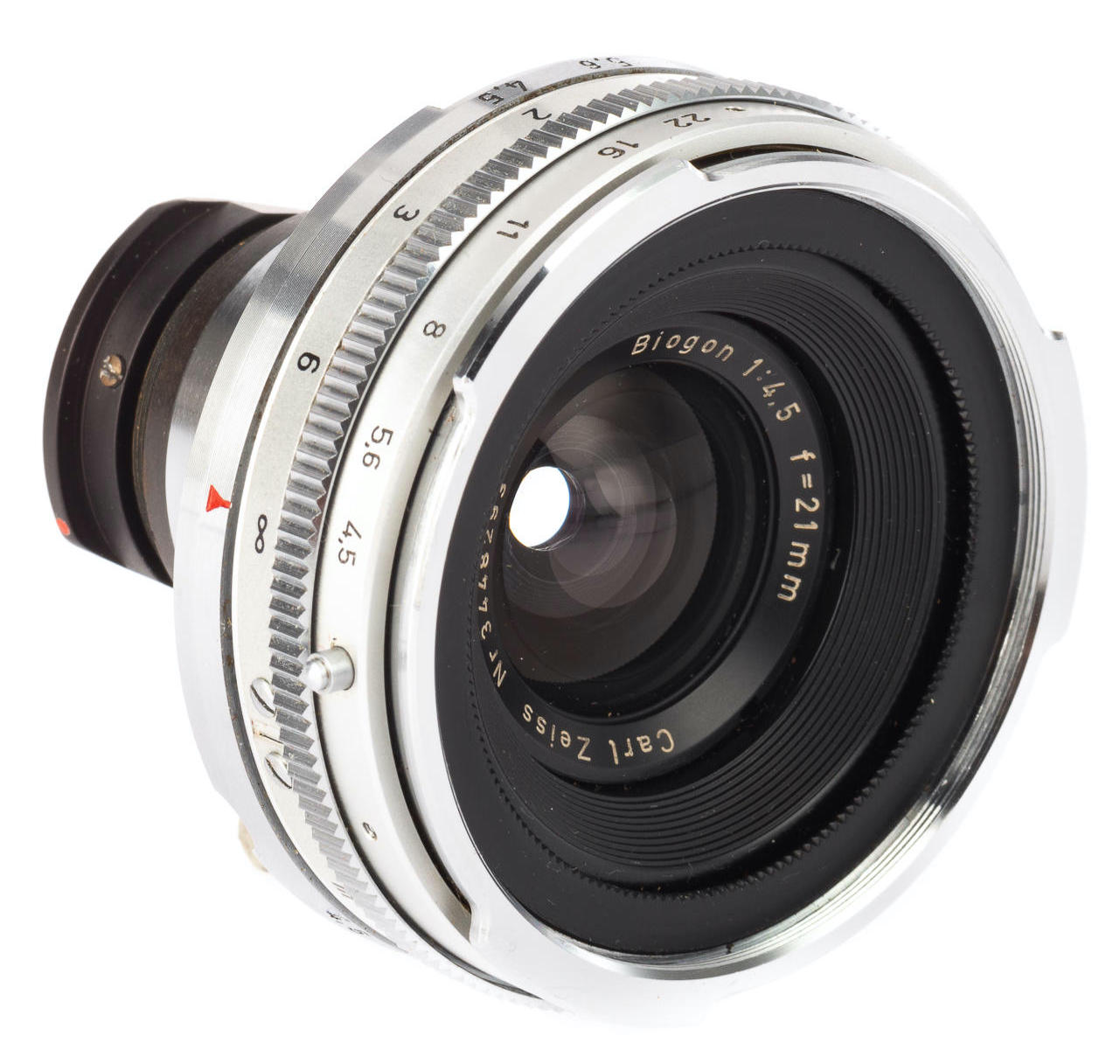 Carl Zeiss Biogon 21mm F/4.5 | LENS-DB.COM