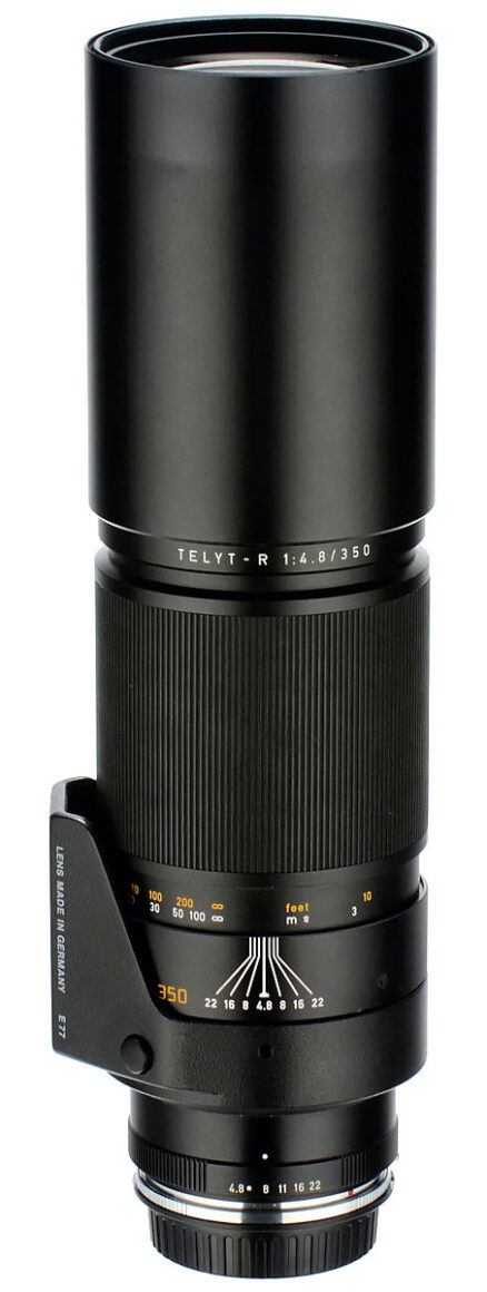 Leitz / Leitz Canada / Leica Telyt-R 350mm F/4.8 | LENS-DB.COM