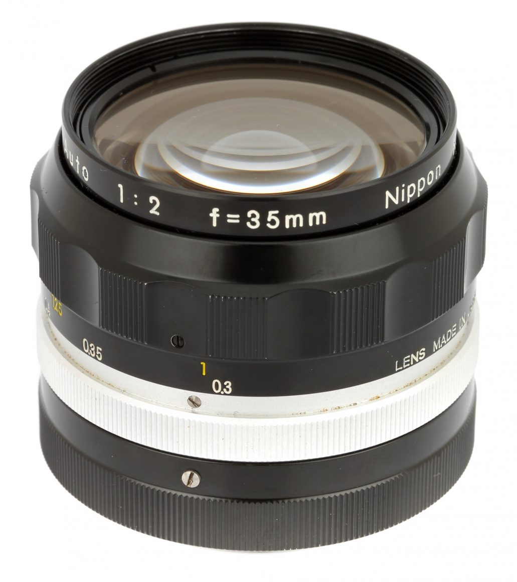 Nikon NIKKOR-O[·C] Auto 35mm F/2 | LENS-DB.COM