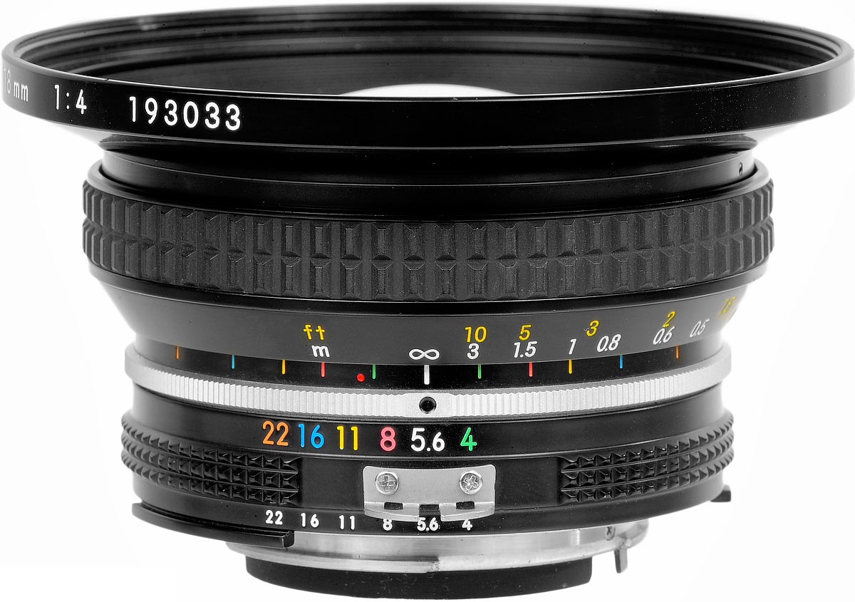 Nikon AI NIKKOR 18mm F/4 | LENS-DB.COM