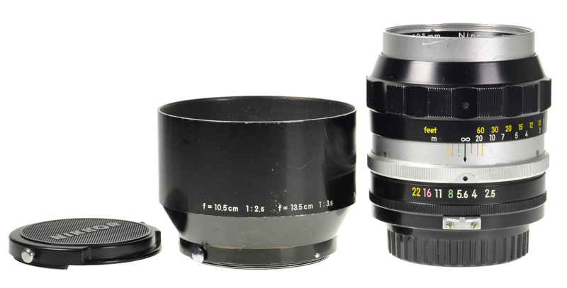 Nikon NIKKOR-P Auto 105mm F/2.5 | LENS-DB.COM