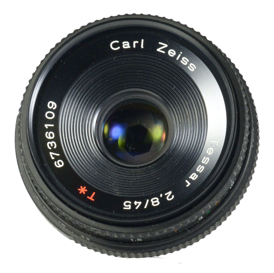 Carl Zeiss Tessar T* 45mm F/2.8 [AE, MM] | LENS-DB.COM