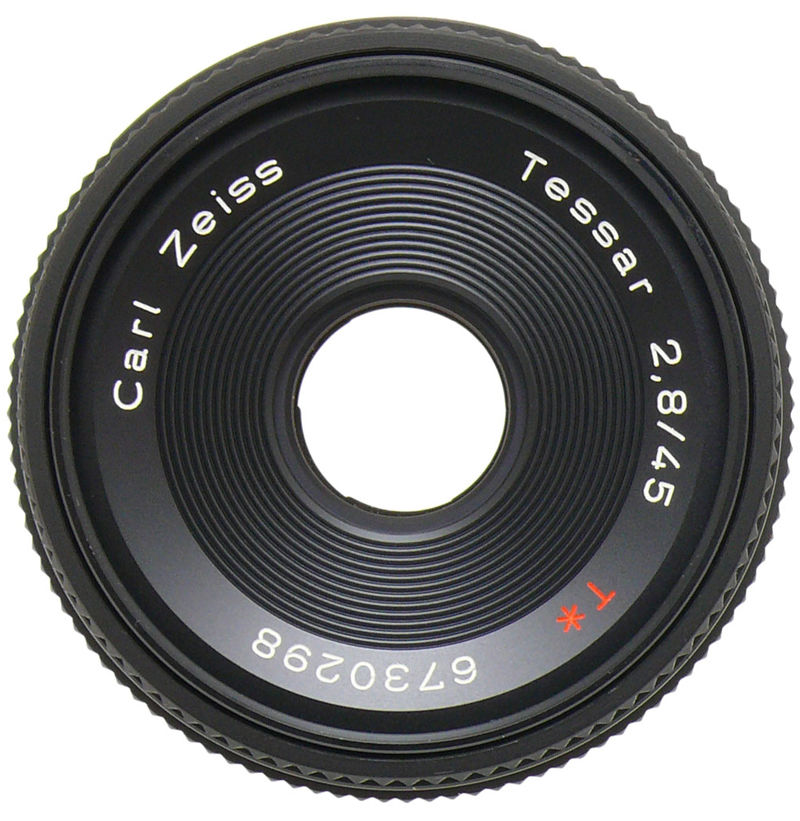 Carl Zeiss Tessar T* 45mm F/2.8 [AE, MM] | LENS-DB.COM