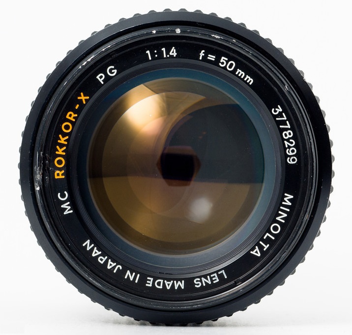 Minolta MC Rokkor(-X) PG 50mm F/1.4 | LENS-DB.COM