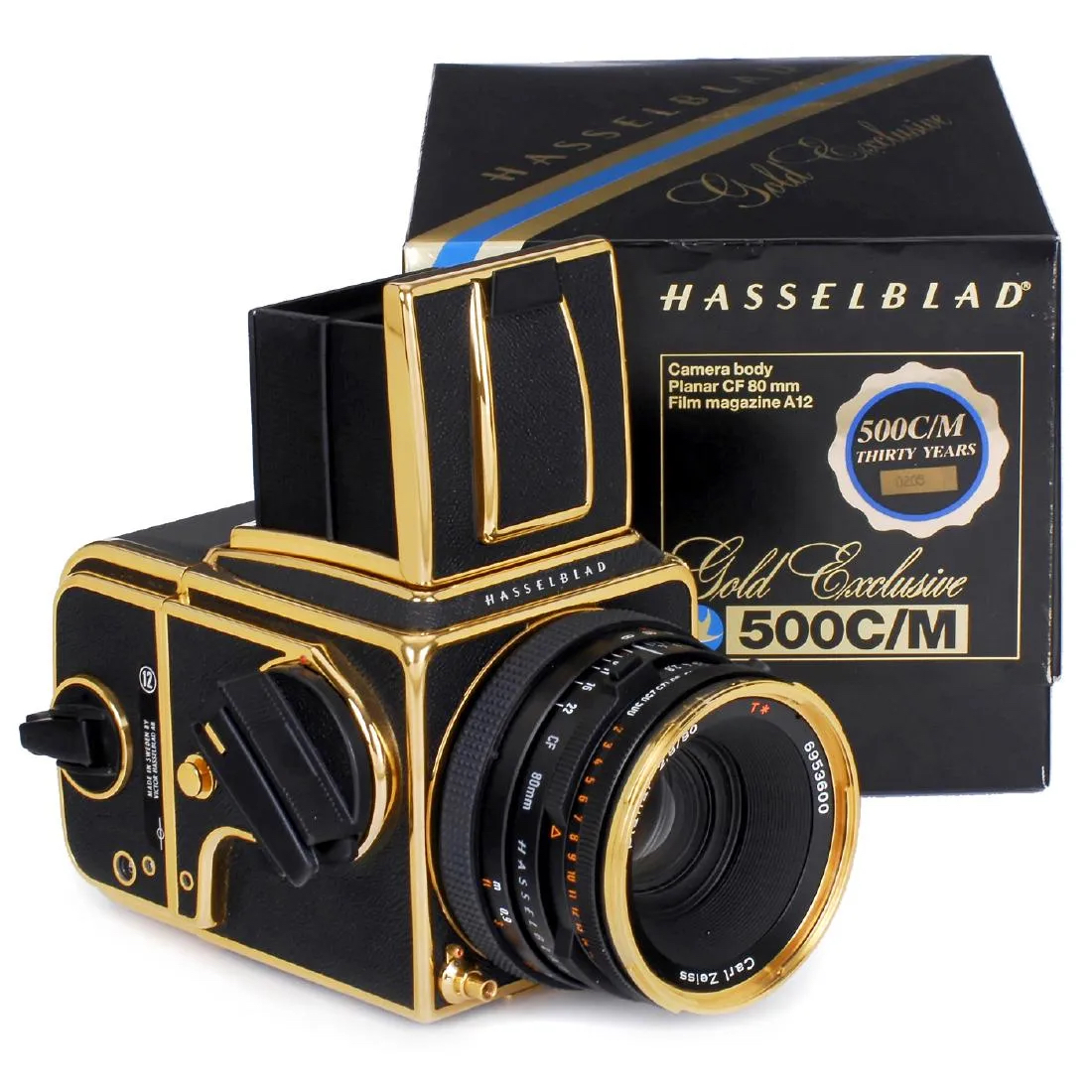Hasselblad 500C/M Gold Exclusive 