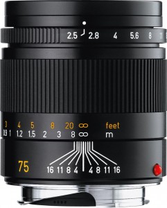 Leica Summarit-M 75mm F/2.5
