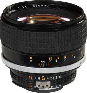 Nikon AI-S Nikkor 85mm F/1.4