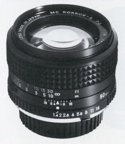 Minolta MC ROKKOR-PG 50mm F/1.4