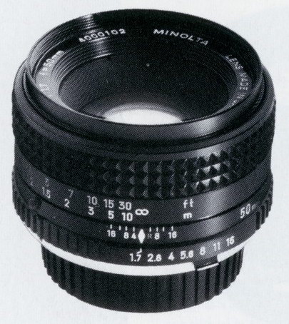 Minolta MC ROKKOR-PF 50mm F/1.7