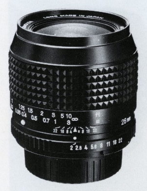 Minolta MD W.ROKKOR(-X) 28mm F/2