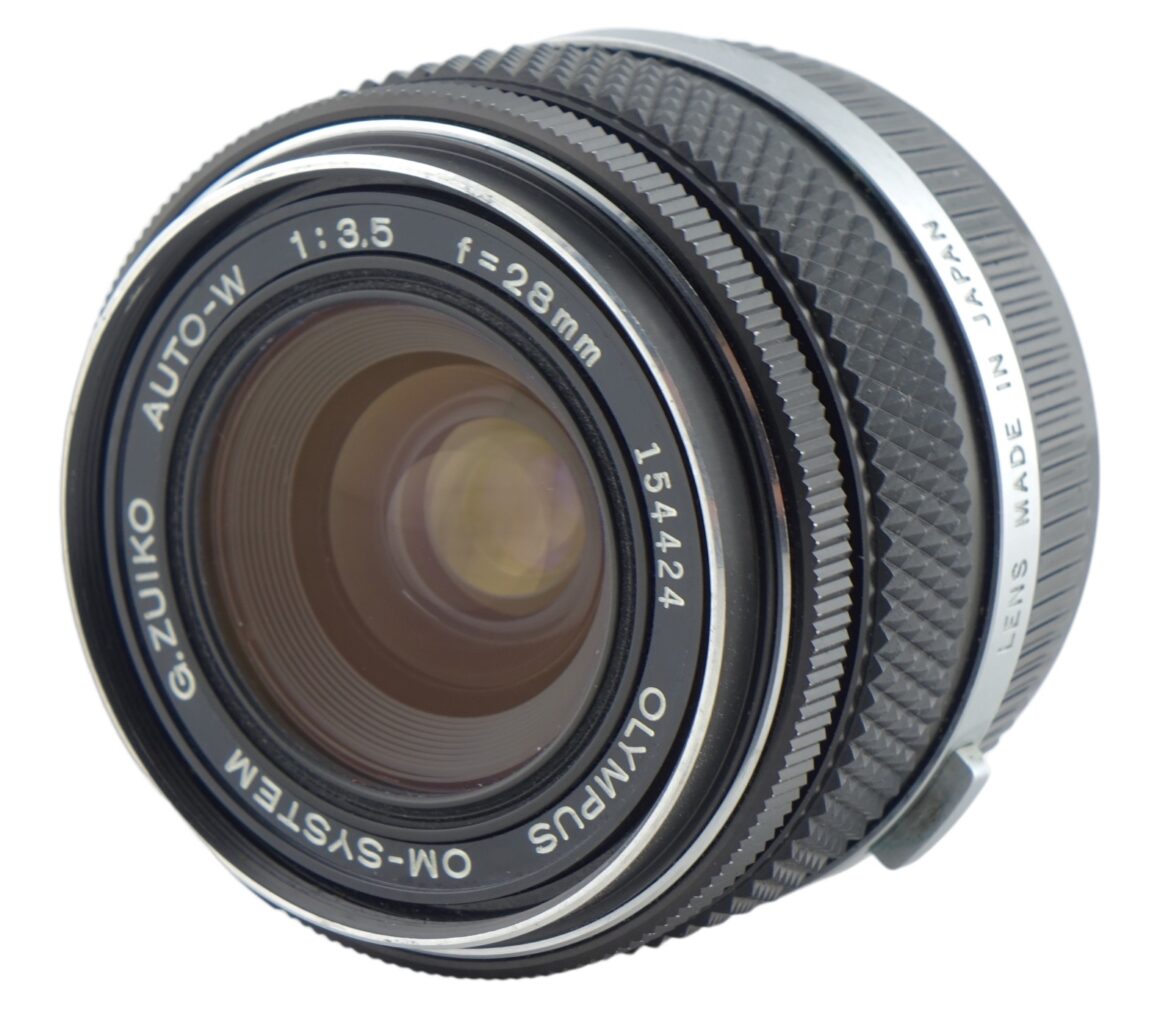 OLYMPUS OM G.ZUIKO AUTO-W 28mm F3.5 レンズ - レンズ(単焦点)