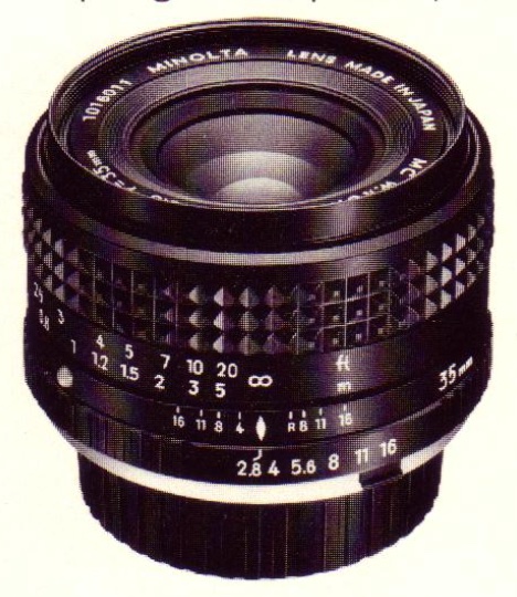 Minolta MC W.ROKKOR 35mm F/2.8