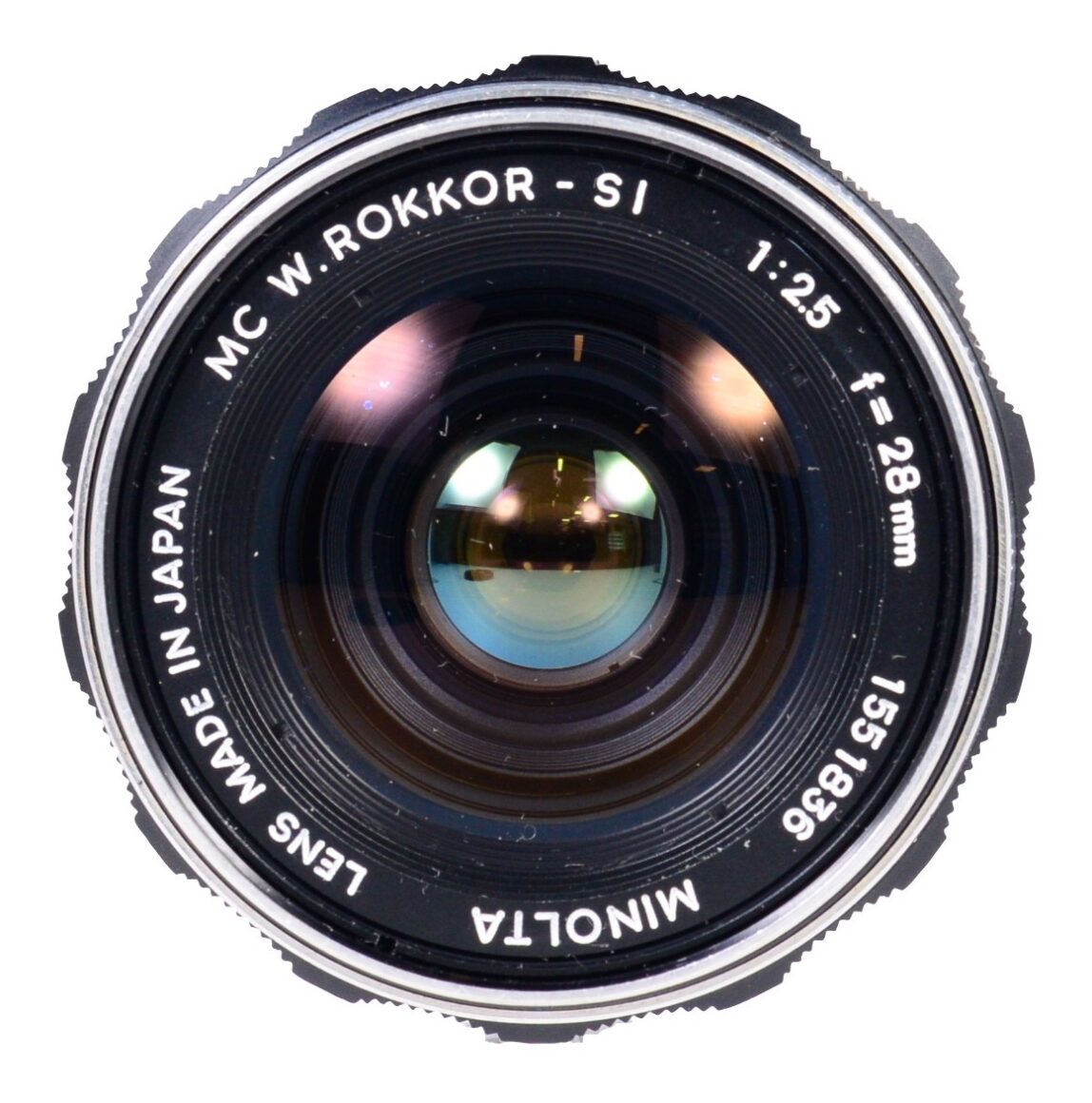 Minolta MC W.ROKKOR-SI 28mm F/2.5 | LENS-DB.COM