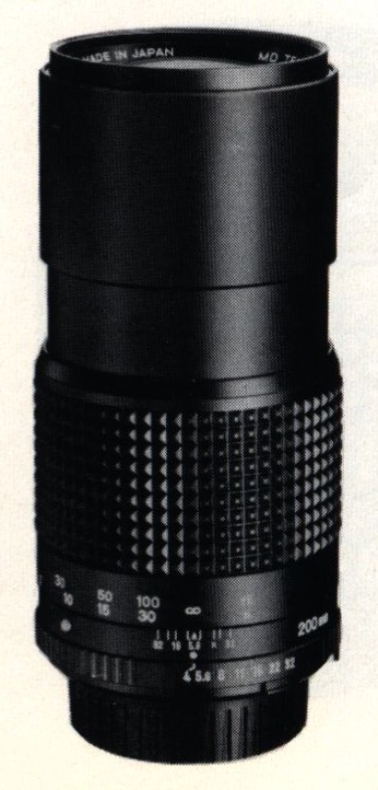Minolta MD Tele ROKKOR 200mm F/4 | LENS-DB.COM