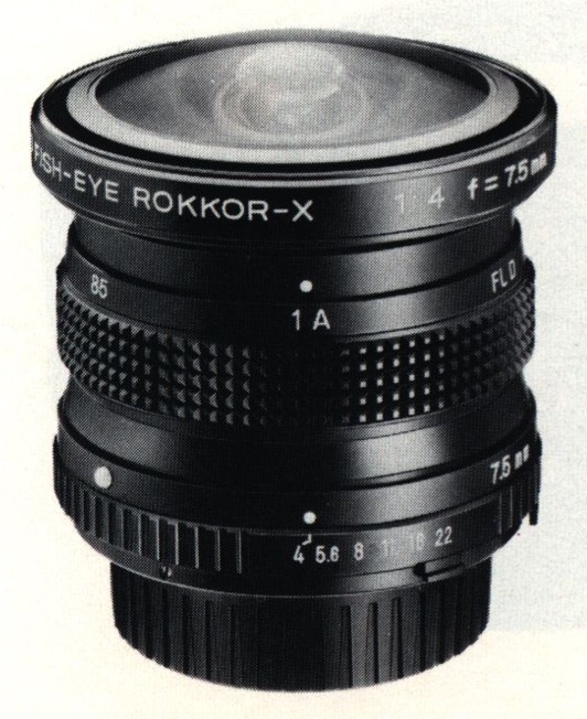 Minolta MD Fish-eye ROKKOR(-X) 7.5mm F/4