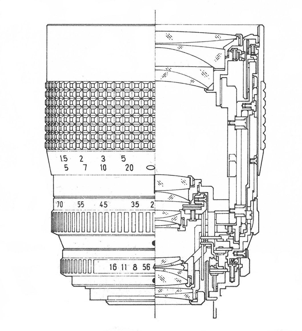 Zoom-Rolleinar MC 28-85mm F/4 (Voigtlander Vario-SKOPAREX AR)