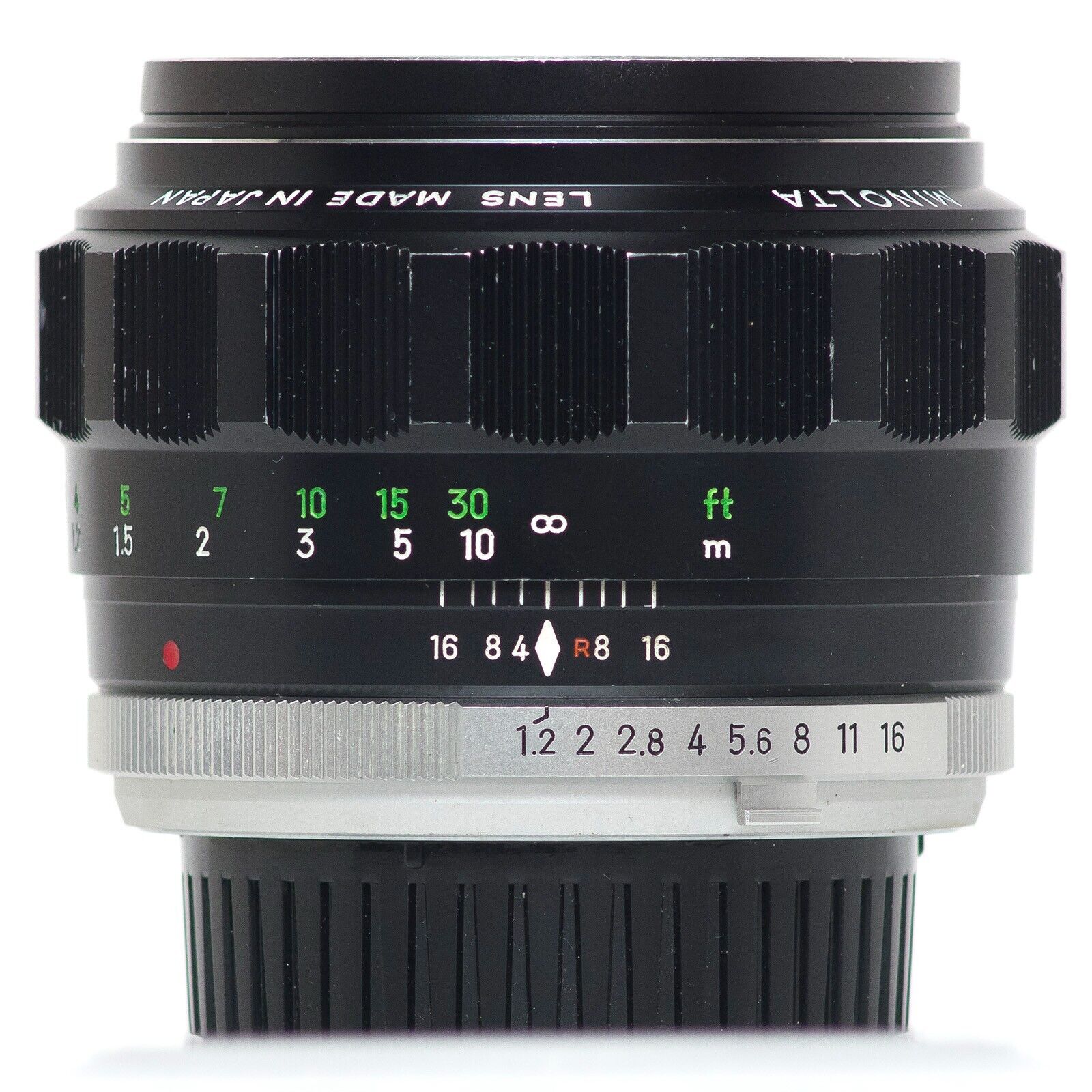 Minolta MC ROKKOR-PG 58mm F/1.2 | LENS-DB.COM