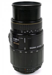 Sigma 70-300mm F/4-5.6 APO Macro ZEN