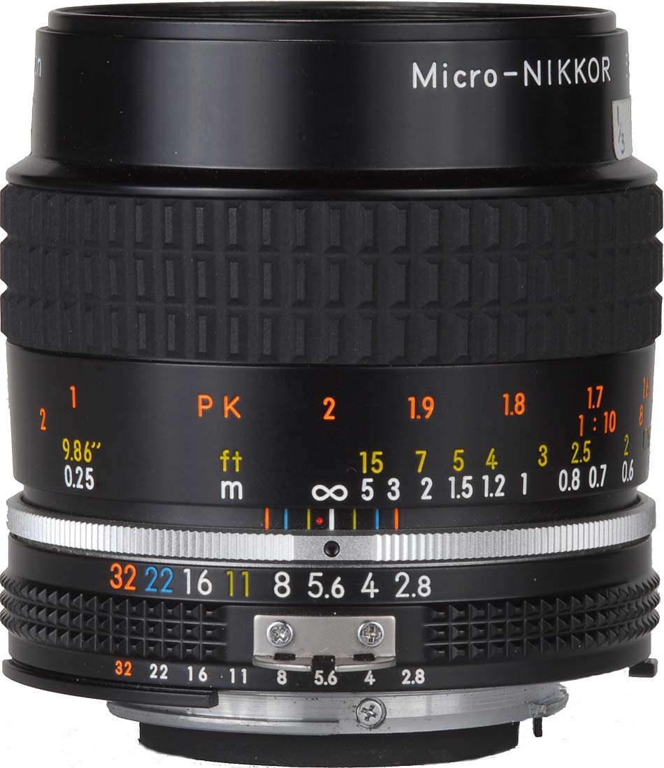 Nikon AI-S Micro-NIKKOR 55mm F/2.8