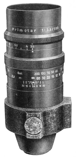 Meyer-Optik Gorlitz Primotar 180mm F/3.5 [V]