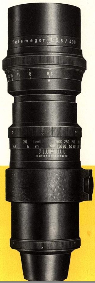 Meyer-Optik Gorlitz Telemegor 400mm F/5.5 [V] Type 1