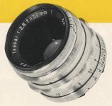 Carl Zeiss Jena DDR Tessar 50mm F/2.8 [T] Type 1