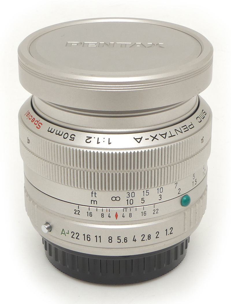 smc Pentax-A 50mm F/1.2 Special | LENS-DB.COM