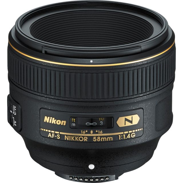 Nikon AF-S Nikkor 58mm F/1.4G