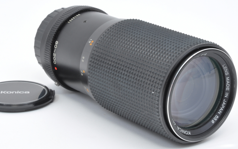 Konica UC Hexanon 80-200mm F4 AR Telephoto Zoom Lens
