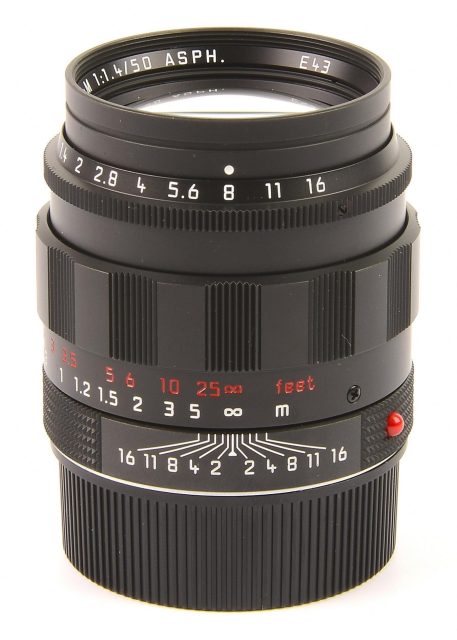 Leica Summilux-M 50mm F/1.4 ASPH. Black