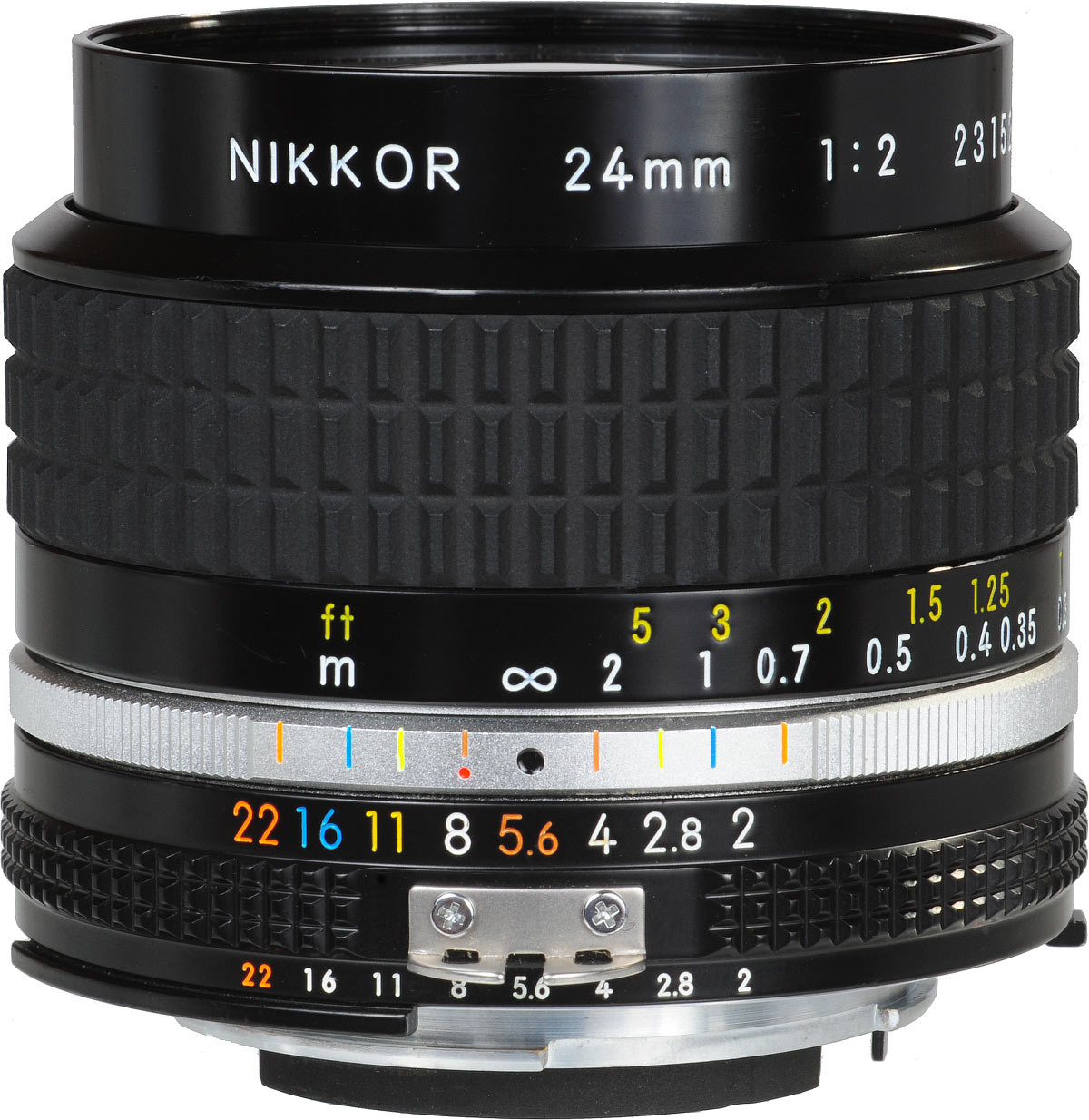 Nikon AI-S NIKKOR 24mm F/2 | LENS-DB.COM
