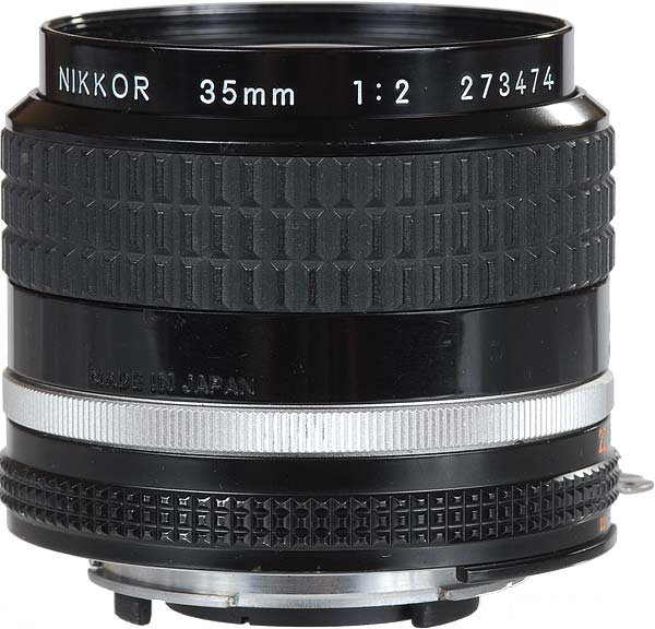 Nikon AI-S NIKKOR 35mm F/2