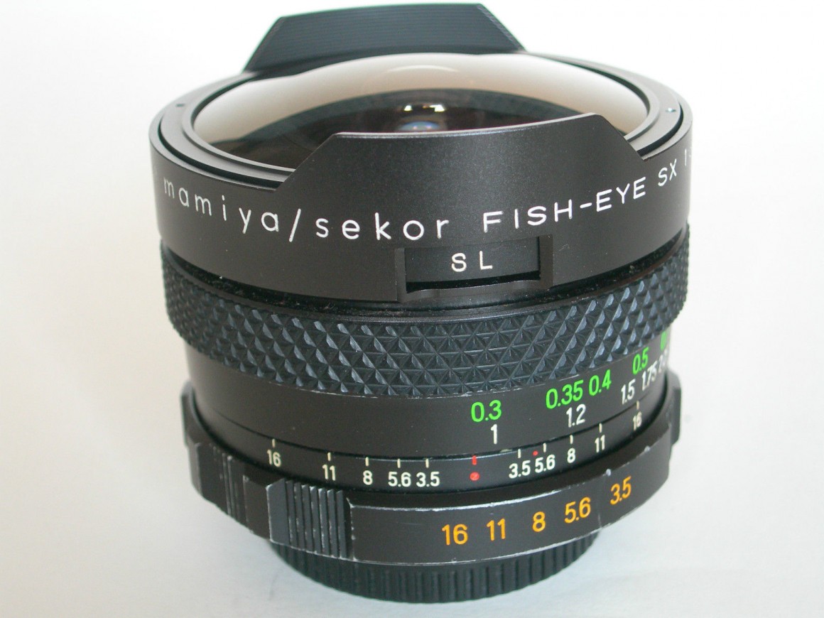 Auto Mamiya/Sekor Fish-eye SX 14mm F/3.5