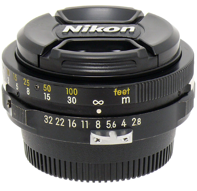 カメラ レンズ(単焦点) Nikon GN Auto NIKKOR[·C] 45mm F/2.8 | LENS-DB.COM