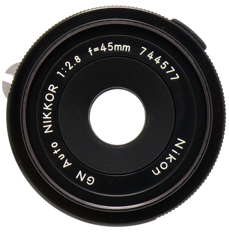Nikon GN Auto NIKKOR[·C] 45mm F/2.8 | LENS-DB.COM