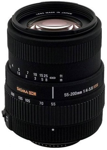 Sigma 55-200mm F/4-5.6 DC HSM