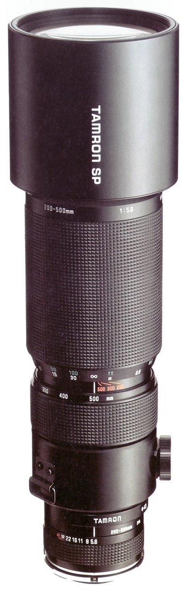Tamron SP 200-500mm F/5.6 31A | LENS-DB.COM