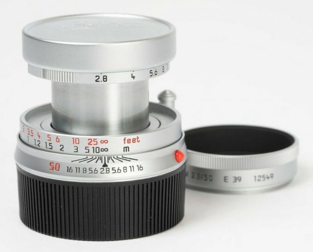 Leica Elmar-M 50mm F/2.8 for M6J